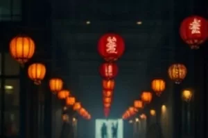 《潮汐信号》科幻剧情片封面中潮汐线与无线电台